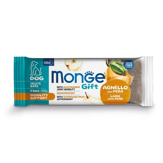 Snack Monge Gift Perro Sabor Cordero con Pera