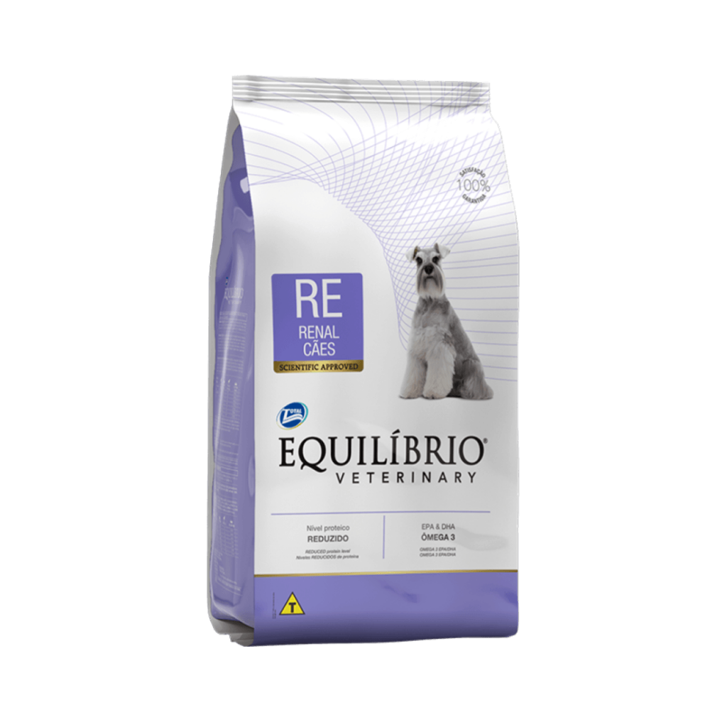 Bolsa de alimento Equilibrio Veterinary Renal para perro, 7,5 kg
