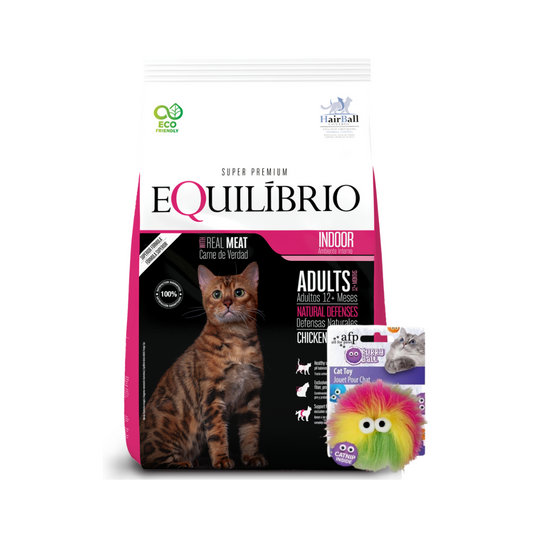 Equilibrio Gatos Adultos + Juguete Gato de Regalo