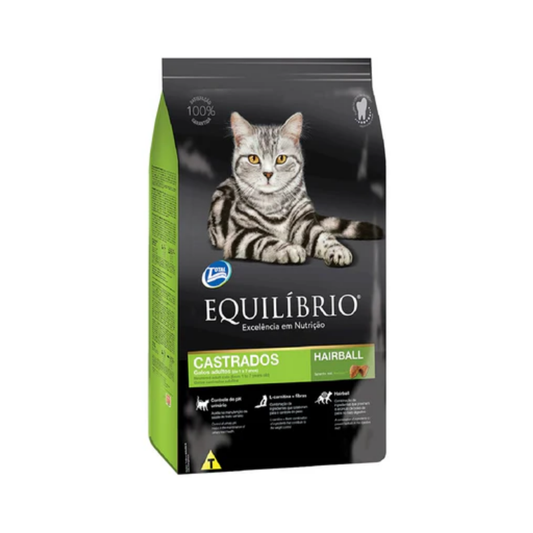 Bolsa de alimento Equilibrio Castrado para gato adulto, 7,5 kg