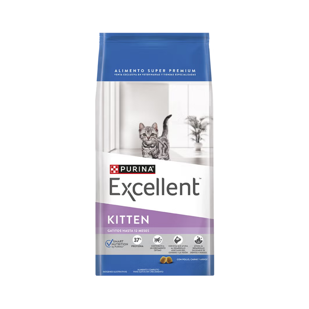 Bolsa de alimento Excellent para gato cachorro, 2 kg