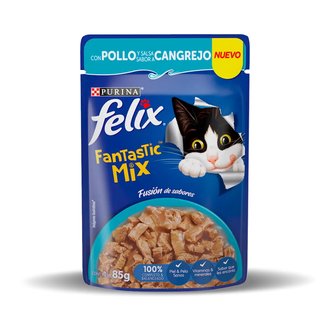 Felix Fantastic Mix Pollo y Cangrejo