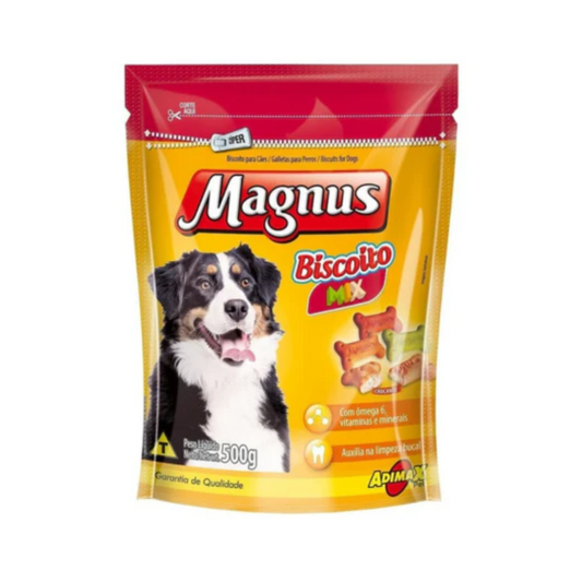 Bolsa de galletas Magnus Mix para perro adulto, 500 g