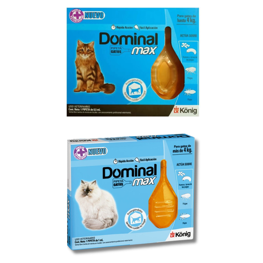 Pipeta Dominal Max Para Gatos