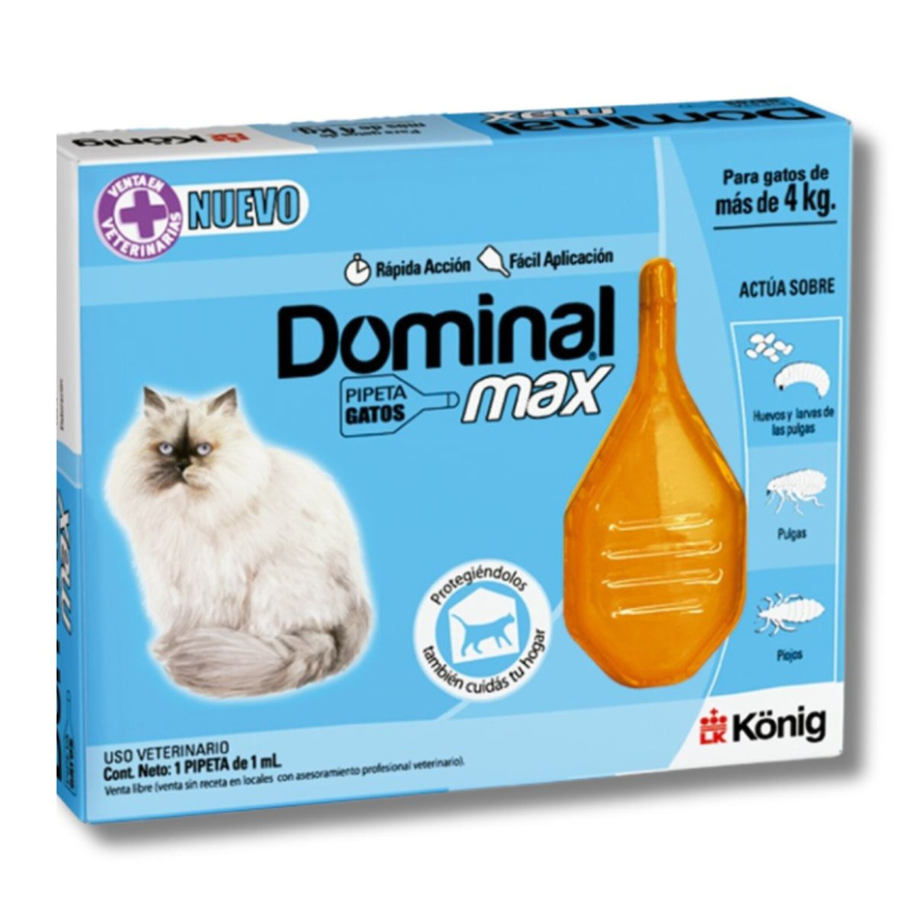 Pipeta Dominal Max Para Gatos