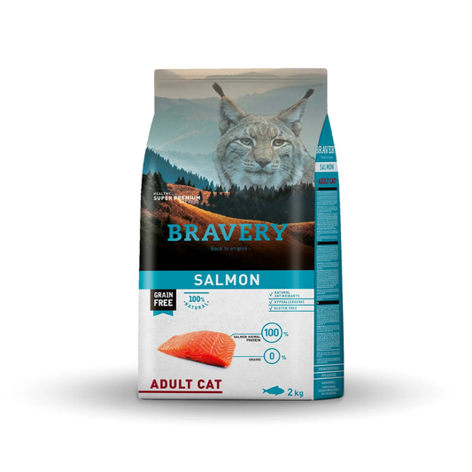 Bravery Gato Adulto Sabor Salmón