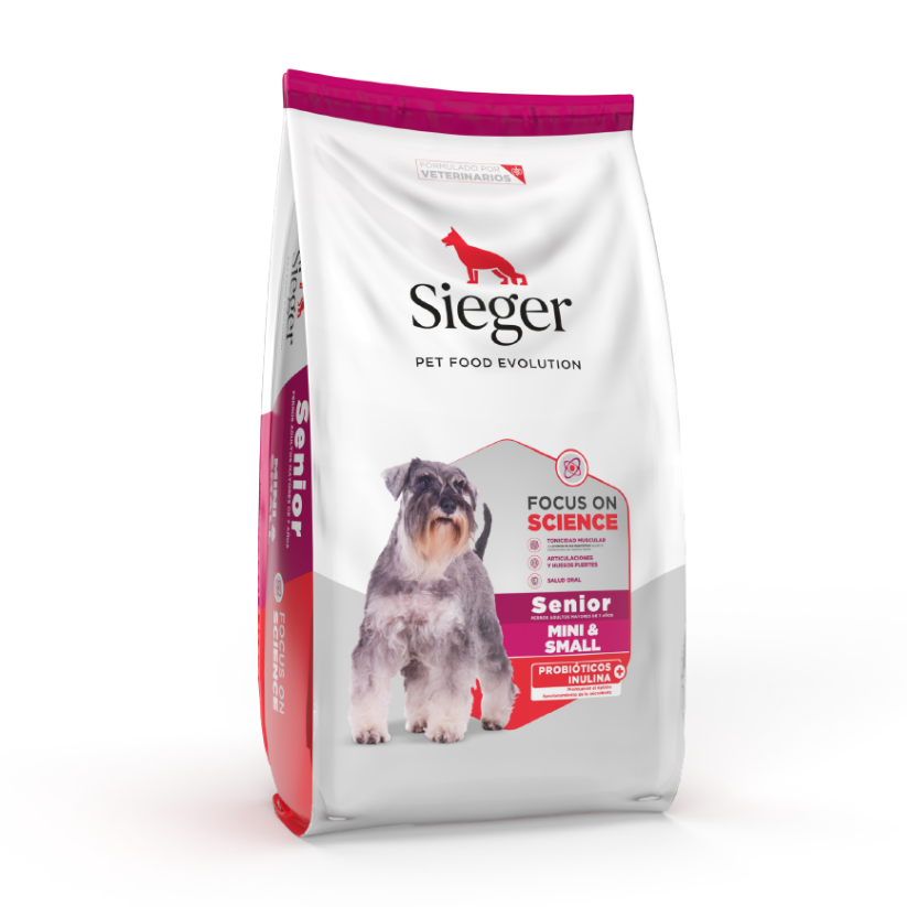 Sieger Para Perro Senior Raza Mini Y Pequeña