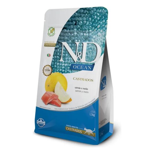 N&D Ocean Gatos Adultos Castrados