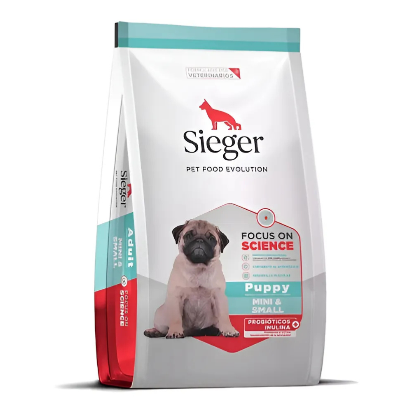Sieger Perro Cachorro Para Razas Mini y Pequeñas