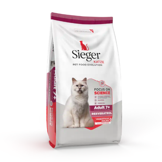 Sieger Katze Resveratrol Para Gatos Senior 7+