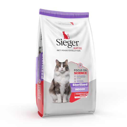 Sieger Katze Sterilized Para Gatos Adultos