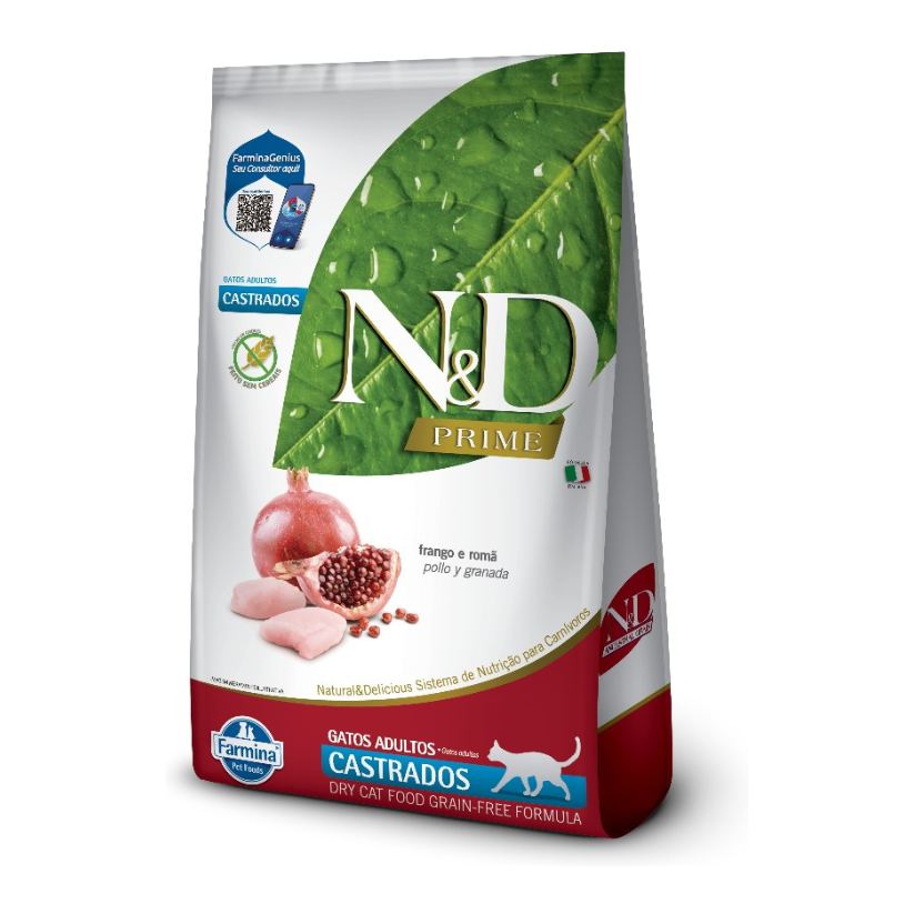 N&D Prime Gatos Adultos Castrados