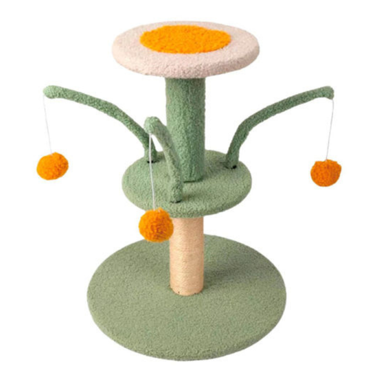 Pawise Cat Flower Scratching Post