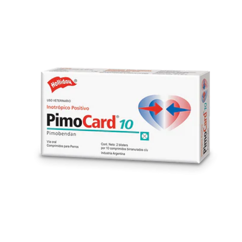 PimoCard 10mg 20 Comprimidos Holliday