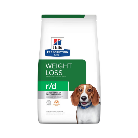 Bolsa de alimento Hills PD r/d Control de Peso para perro, 7,5 kg