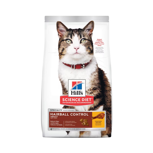 Bolsa de alimento Hills SD para gato adulto, Hairball Control, 7,5 kg