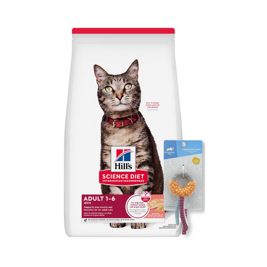 Hills SD Gato Adulto 7,3 kg + 1 Juguete Para Gato De Regalo