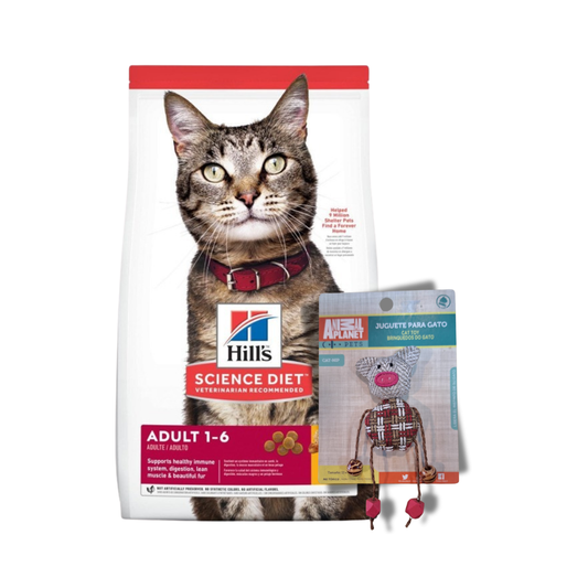 Hills Sd Gatos Adultos 7,3 kg + Juguete Gato de Regalo