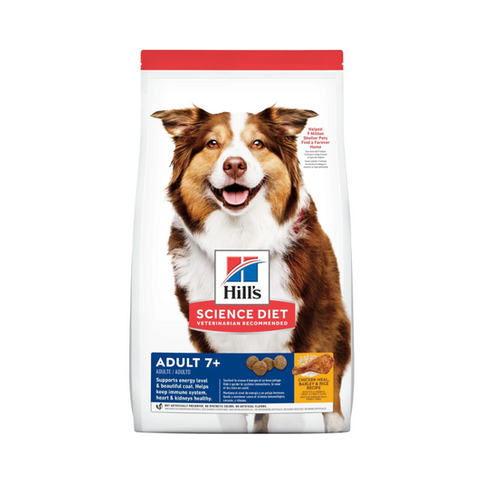 Bolsa de alimento Hills SD para perro adulto +7, 7,5 kg