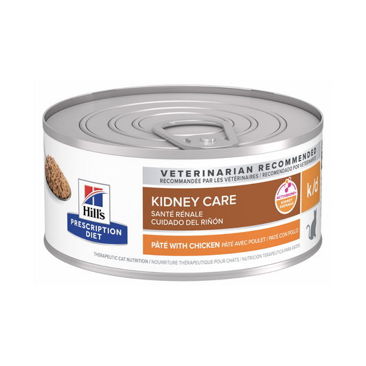 Lata de alimento húmedo Hills PD Kidney Care k/d para gato, 156 g
