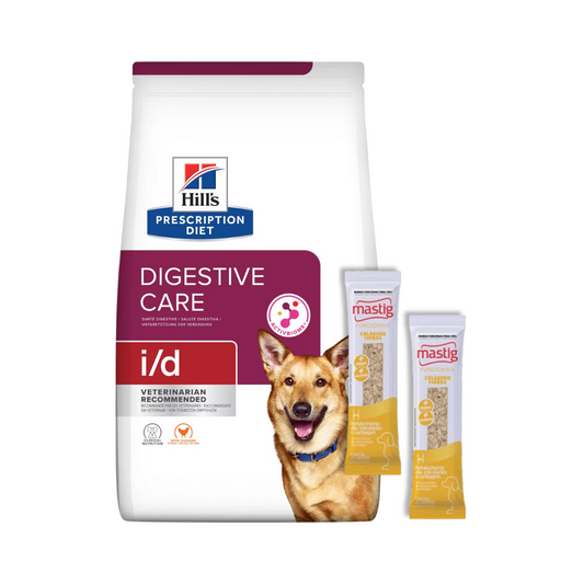 Hills Pd Perro I/D Gastrointestinal 8 kg + 2 Mastig Barra Funcional