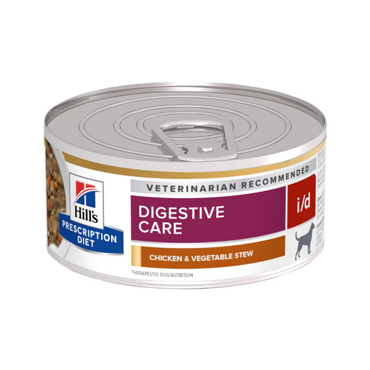 Lata de alimento Hills PD Digestive Care i/d para perro, Pollo y Vegetales, 156 g