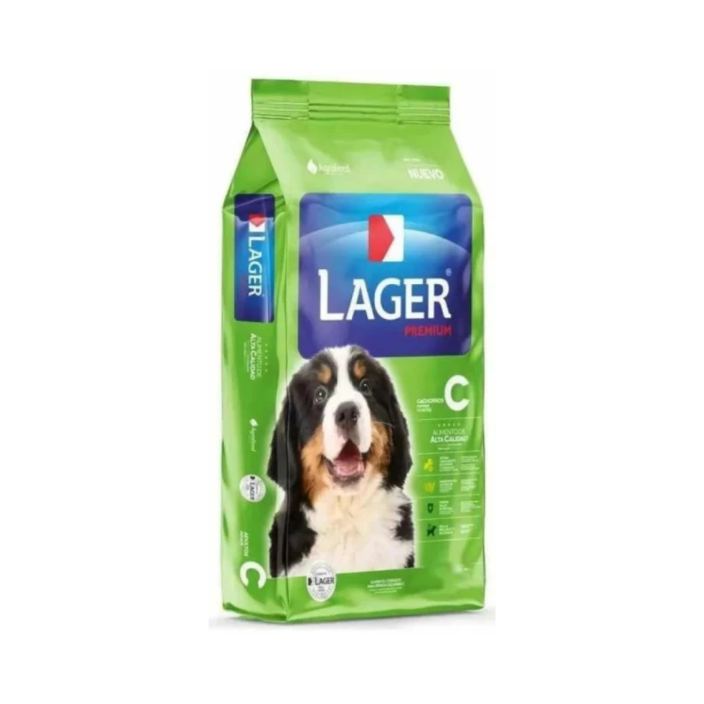 Lager Perro Cachorro 22 kg + 10 kg de Regalo