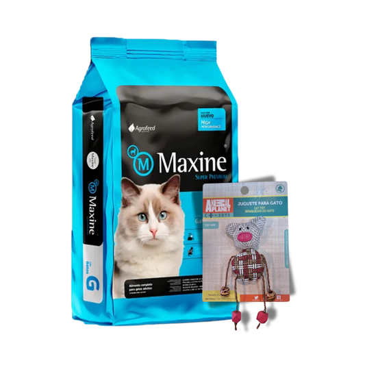 Maxine Gatos Adultos 21 kg  + Juguete de Regalo