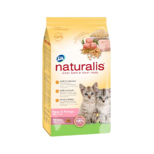 Bolsa de alimento Naturalis para gato cachorro, 2 kg (producto con detalles)