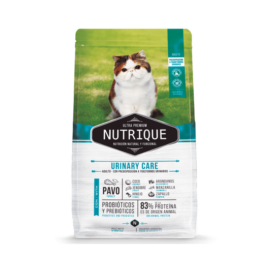 Bolsa de alimento Nutrique para gato adulto Urinary Care, 7,5 kg