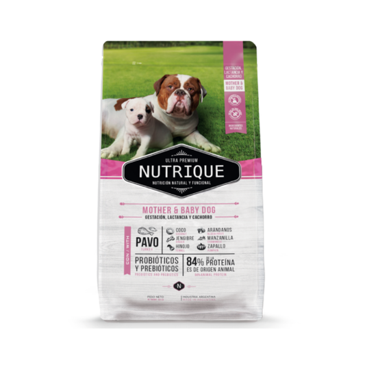 Bolsa de alimento Nutrique para perro cachorro Mother & Baby