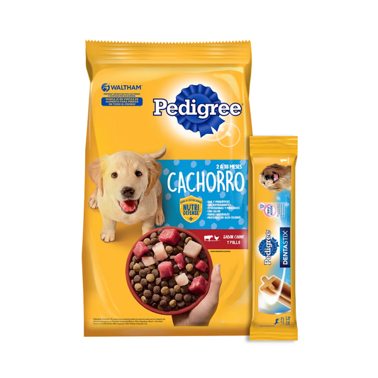 Pedigree Perro Cachorro 21 kg + Pedigree Dentastix 38,5 g