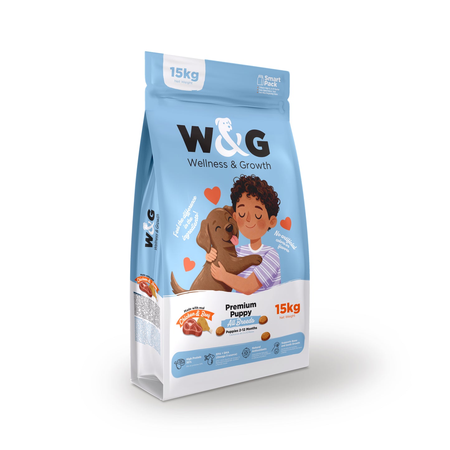 Weliness & Grow Cachorro Todas las Razas 15 kg