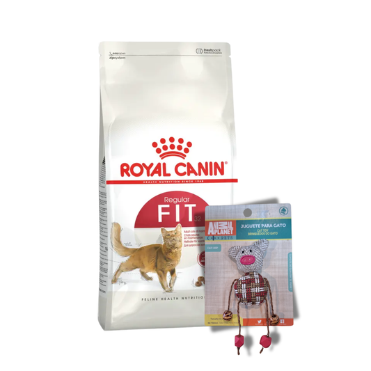 Royal Canin Gato Adulto Fit 7,5 kg + Juguete de Gato de Regalo
