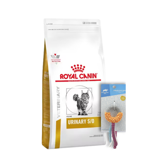 Royal Canin Gato Urinary S/O 7,5 kg + Jugete Gato de Regalo