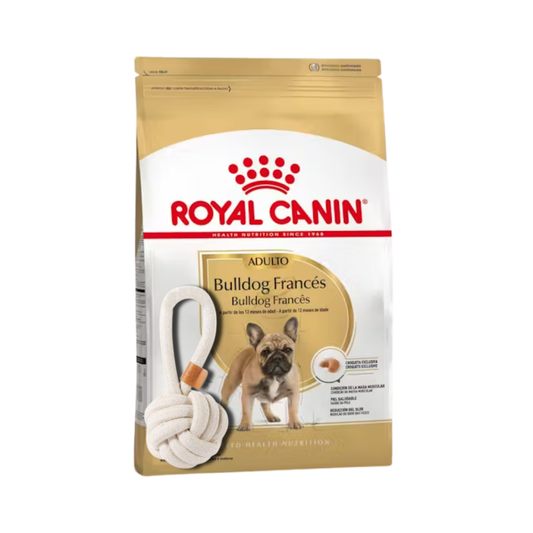 Royal Canin Bulldog Adulto 7,5 kg + Pelota de Soga de Regalo