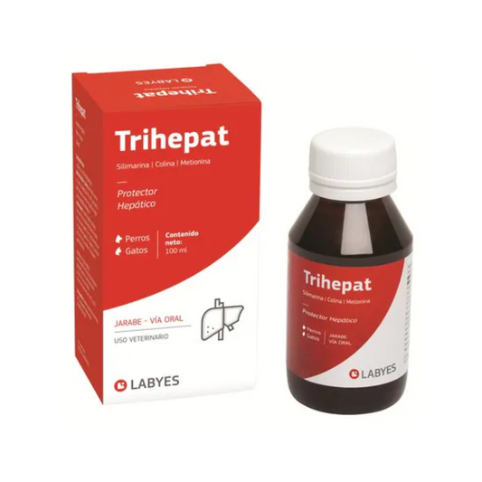 Caja de suplemento Trihepat para perros y gatos