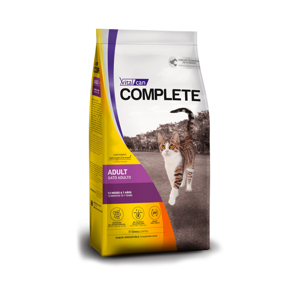 Bolsa de alimento Complete para gato adulto, 3 kg