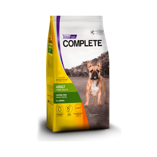 Bolsa de alimento Complete Adulto Control de Peso para perros, 7,5 kg