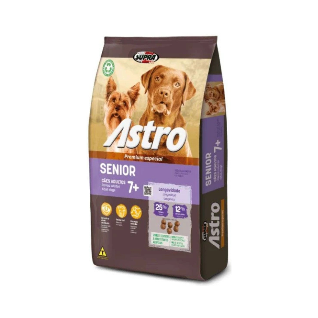 Bolsa de alimento Astro Perro Senior