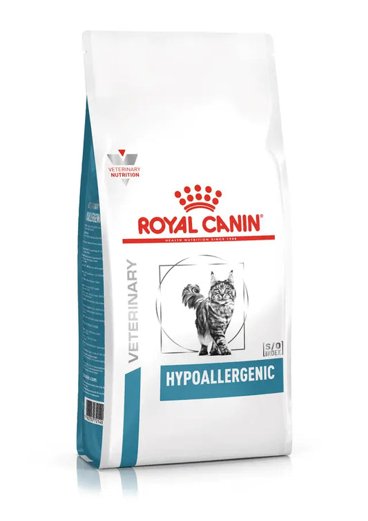 Bolsa de alimento Royal Canin para gato adulto Hypoallergenic