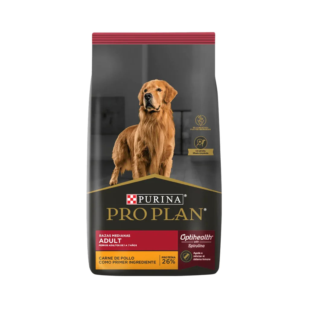 Pro Plan Perro Adulto Raza Mediana 15 kg - Producto con Detalles