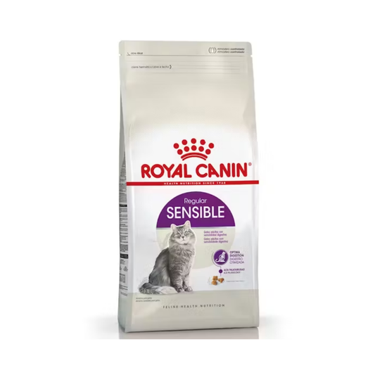 Bolsa de alimento Royal Canin para gato adulto sensible, 7,5 kg