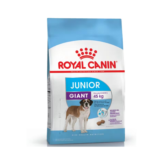 Bolsa de alimento Royal Canin para perro cachorro raza gigante