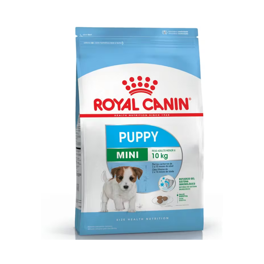 Bolsa de alimento Royal Canin para perro cachorro raza pequeña